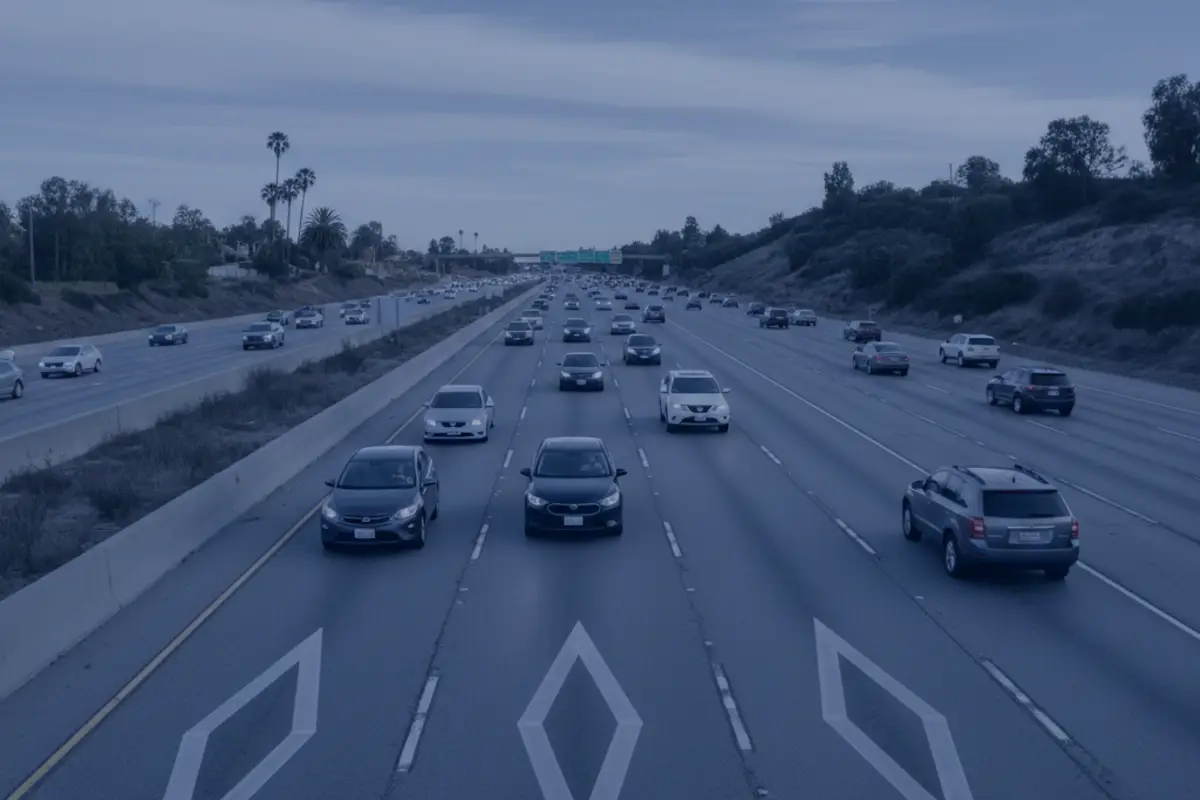 Multa de Carril HOV California