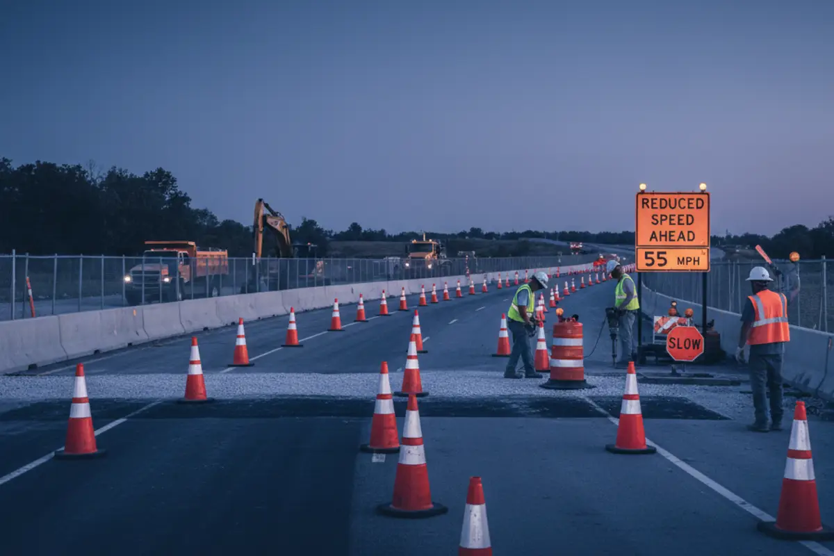 Construction Zone Speeding California