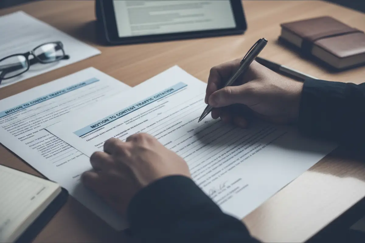 Contest Speeding Ticket California