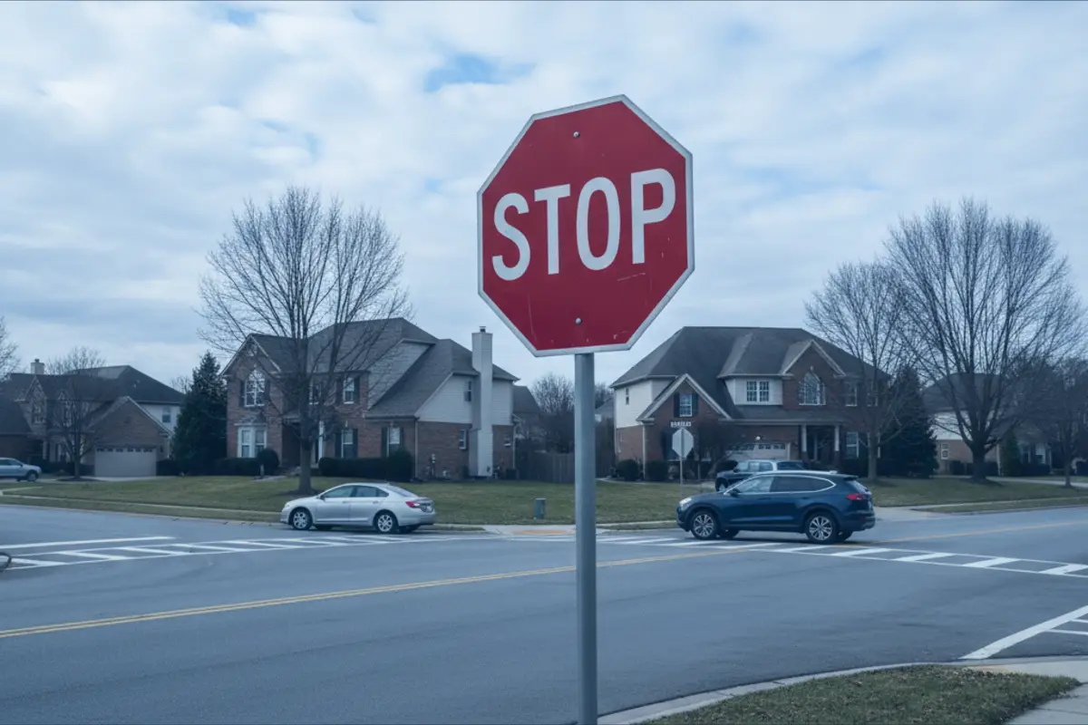 Stop Sign Ticket California