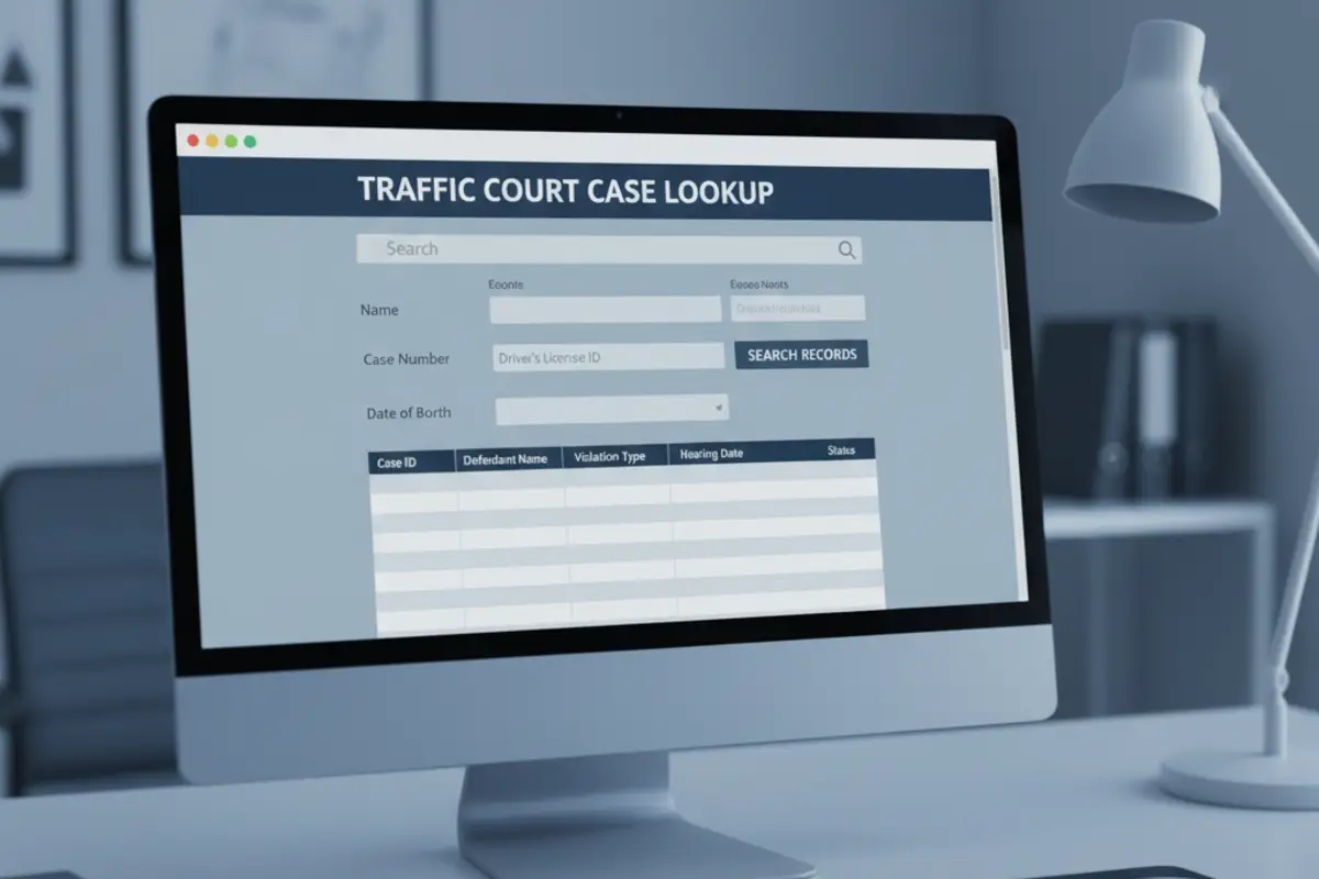 Traffic Ticket Lookup