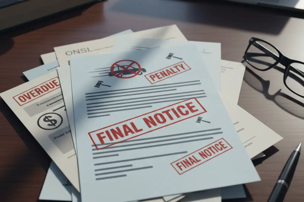 Unpaid Ticket Consequences